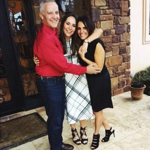 Luxe Apothetique Checkered Midi Dress